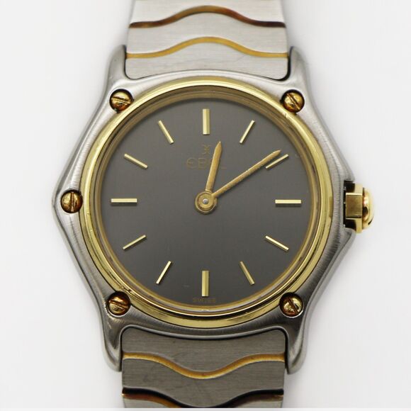 Vintage Ebel Sport Classic Two-Tone Stainless Steel & Gold – Grey Dial main image 6